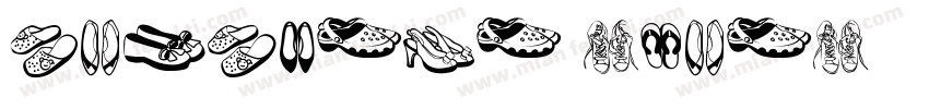 Concrete Shoes字体转换